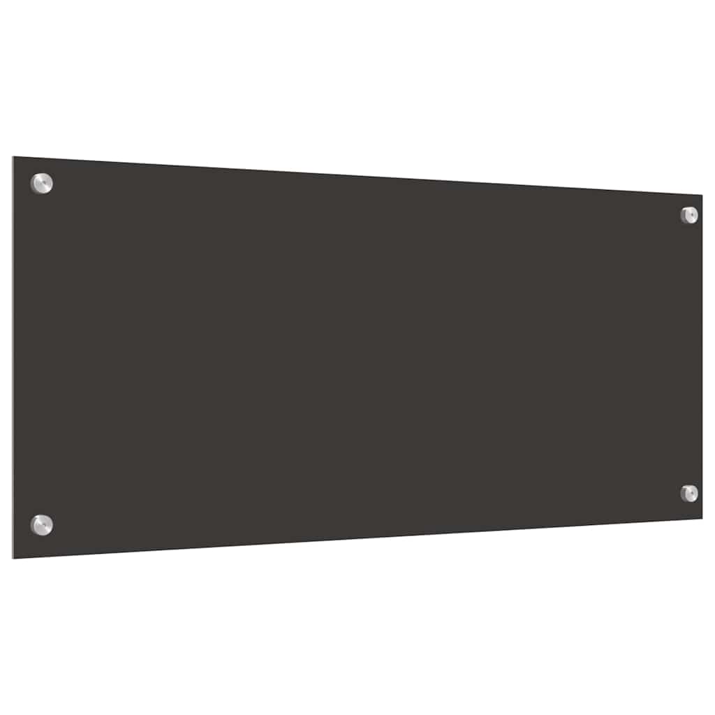 Schienale da cucina 2 pcs Grigio scuro 90 x 40 cm