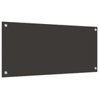 Schienale da cucina 2 pcs Grigio scuro 90 x 40 cm