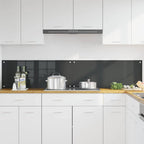 Schienale da cucina 2 pcs Grigio scuro 100 x 40 cm