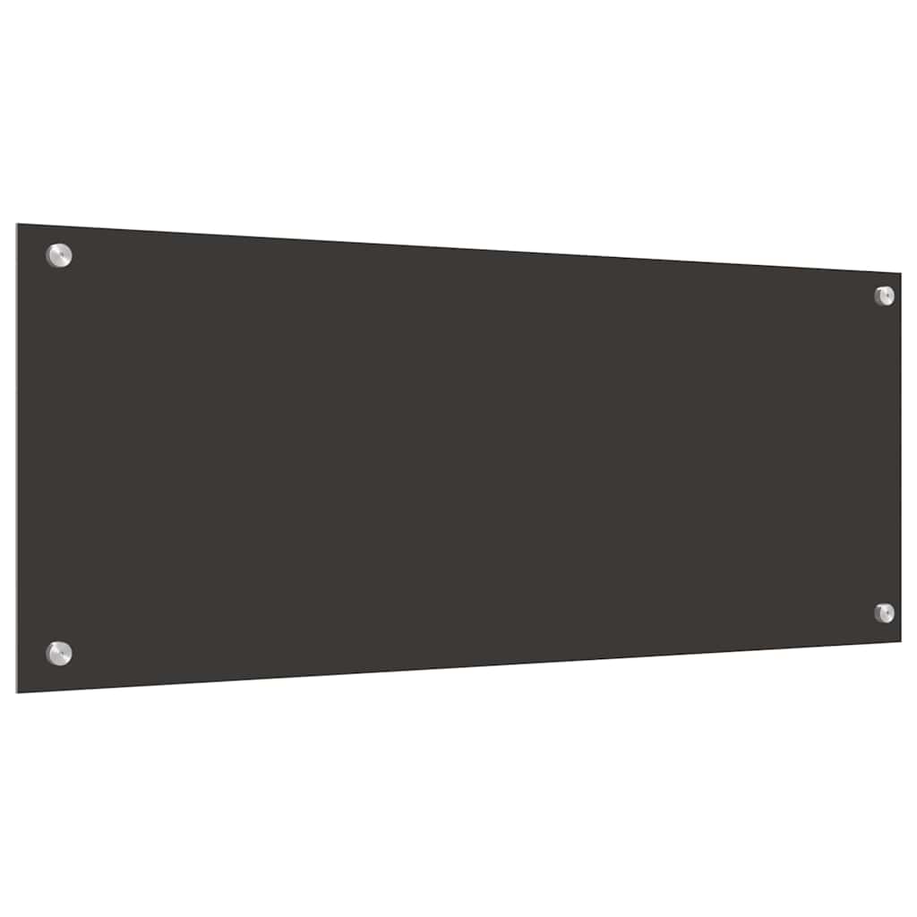 Schienale da cucina 2 pcs Grigio scuro 100 x 40 cm