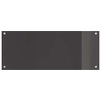 Schienale da cucina 2 pcs Grigio scuro 100 x 40 cm
