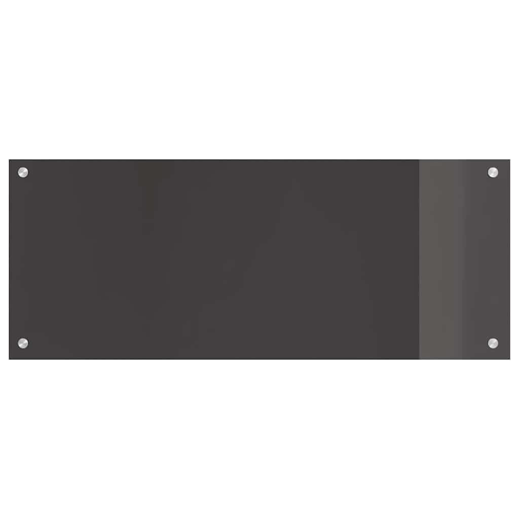 Schienale da cucina 2 pcs Grigio scuro 100 x 40 cm