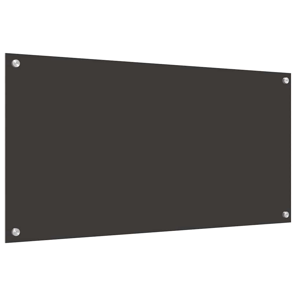 Schienale da cucina 2 pcs Grigio scuro 100 x 50 cm