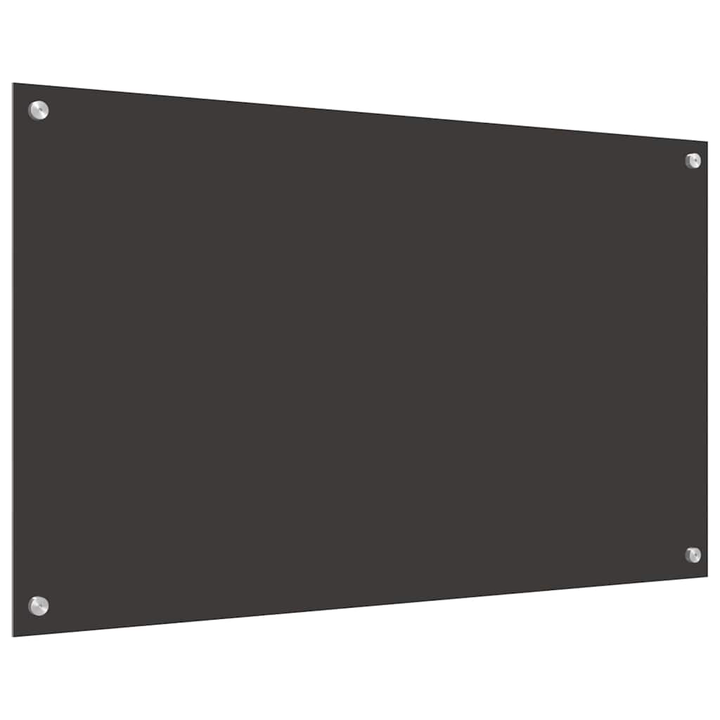 Schienale da cucina 2 pcs Grigio scuro 100 x 60 cm