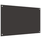 Schienale da cucina 2 pcs Grigio scuro 100 x 60 cm