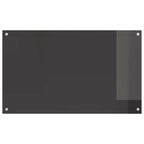 Schienale da cucina 2 pcs Grigio scuro 100 x 60 cm