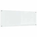 Schienale da cucina 2 pcs Trasparente 110 x 40 cm
