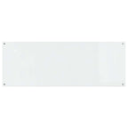 Schienale da cucina 2 pcs Trasparente 110 x 40 cm