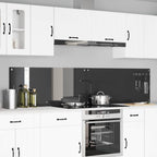 Schienale da cucina 2 pcs Grigio scuro 110 x 50 cm