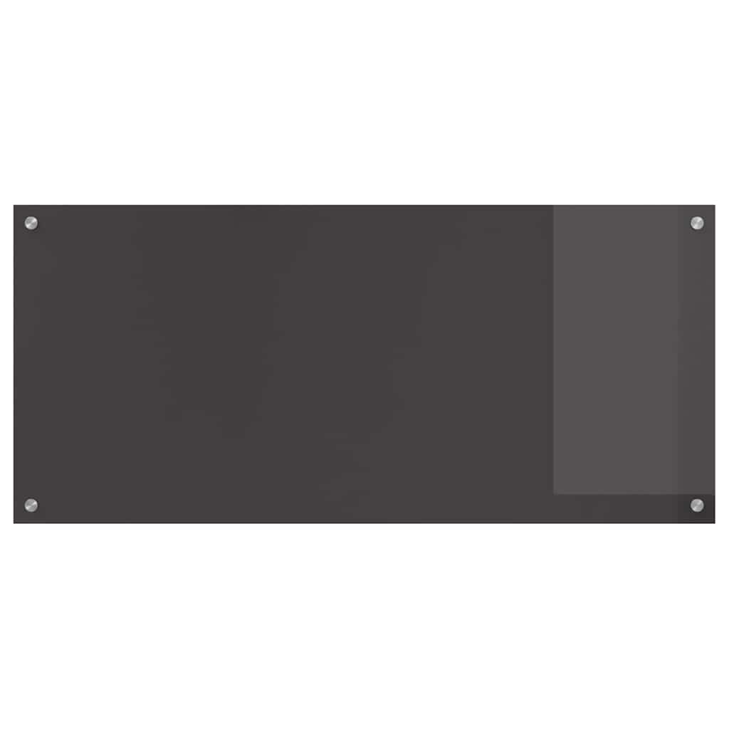 Schienale da cucina 2 pcs Grigio scuro 110 x 50 cm