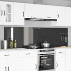 Schienale da cucina 2 pcs Grigio scuro 110 x 60 cm