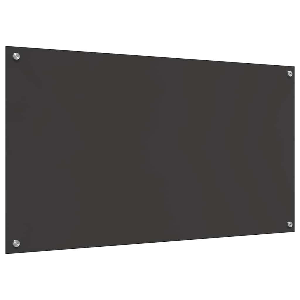 Schienale da cucina 2 pcs Grigio scuro 110 x 60 cm