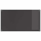 Schienale da cucina 2 pcs Grigio scuro 110 x 60 cm
