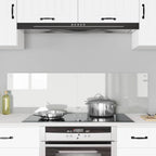 Schienale da cucina 2 pcs Trasparente 70 x 40 cm