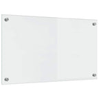 Schienale da cucina 2 pcs Trasparente 70 x 40 cm