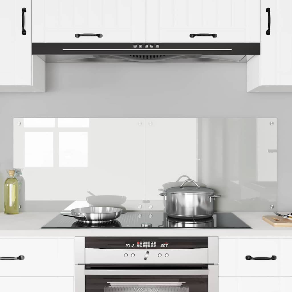 Schienale da cucina 2 pcs Trasparente 70 x 50 cm