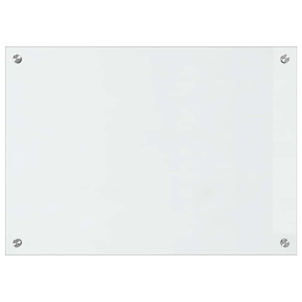 Schienale da cucina 2 pcs Trasparente 70 x 50 cm