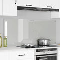 Schienale da cucina 2 pcs Trasparente 70 x 60 cm
