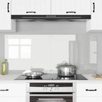 Schienale da cucina 2 pcs Trasparente 70 x 60 cm