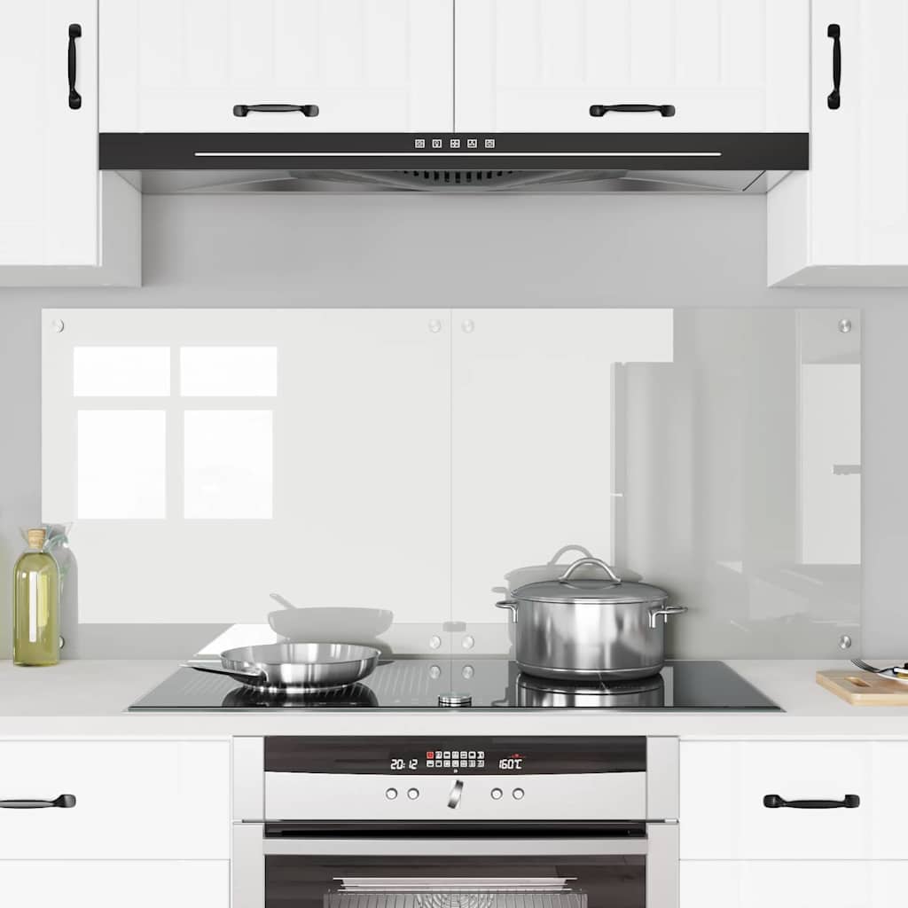 Schienale da cucina 2 pcs Trasparente 70 x 60 cm