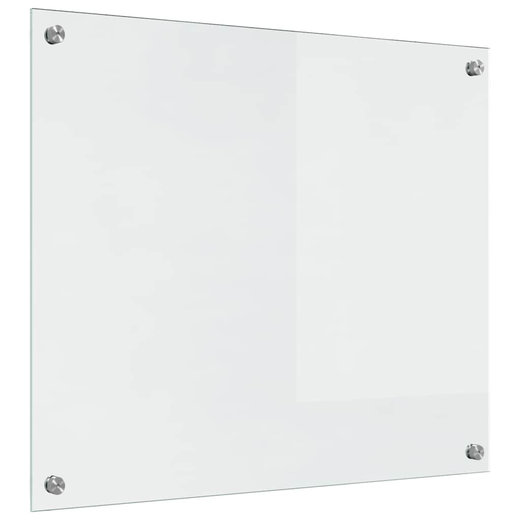 Schienale da cucina 2 pcs Trasparente 70 x 60 cm