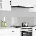 Schienale da cucina 2 pcs Trasparente 80 x 40 cm