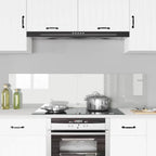 Schienale da cucina 2 pcs Trasparente 80 x 40 cm