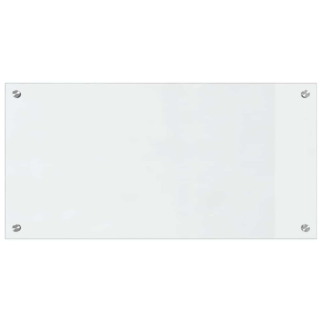 Schienale da cucina 2 pcs Trasparente 80 x 40 cm