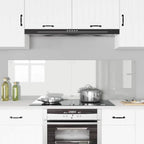 Schienale da cucina 2 pcs Trasparente 80 x 50 cm