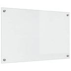 Schienale da cucina 2 pcs Trasparente 80 x 50 cm