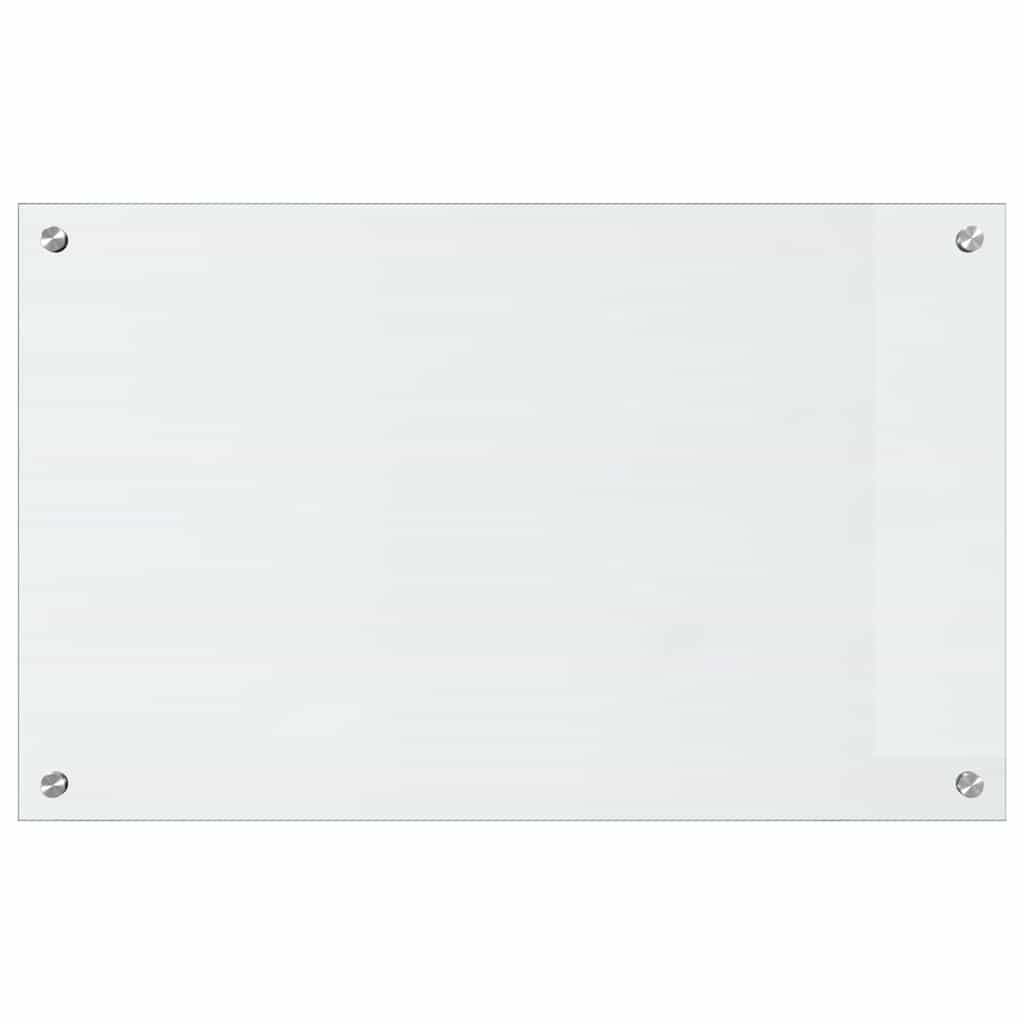 Schienale da cucina 2 pcs Trasparente 80 x 50 cm