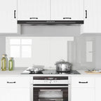 Schienale da cucina 2 pcs Trasparente 80 x 60 cm