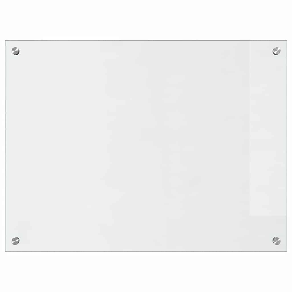 Schienale da cucina 2 pcs Trasparente 80 x 60 cm