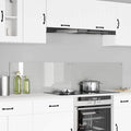 Schienale da cucina 2 pcs Trasparente 90 x 40 cm