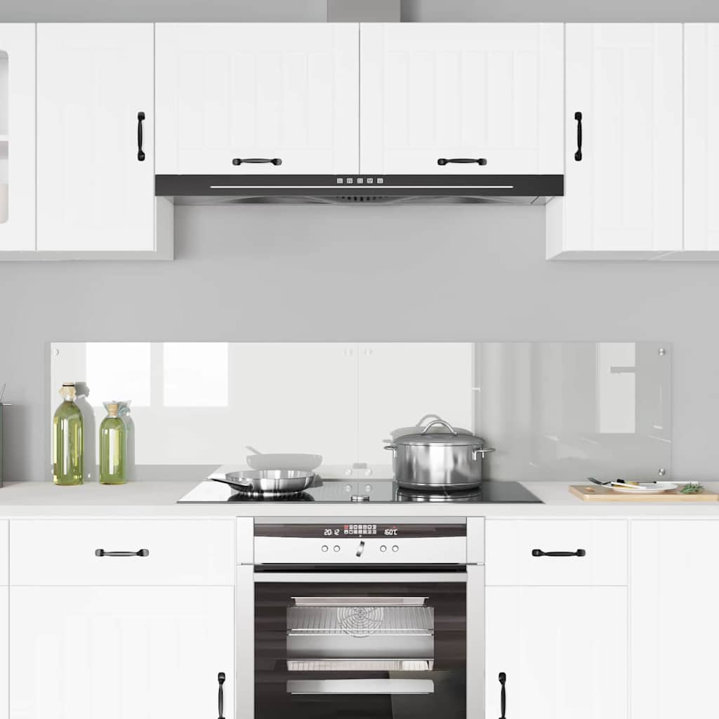 Schienale da cucina 2 pcs Trasparente 90 x 40 cm