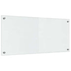 Schienale da cucina 2 pcs Trasparente 90 x 40 cm