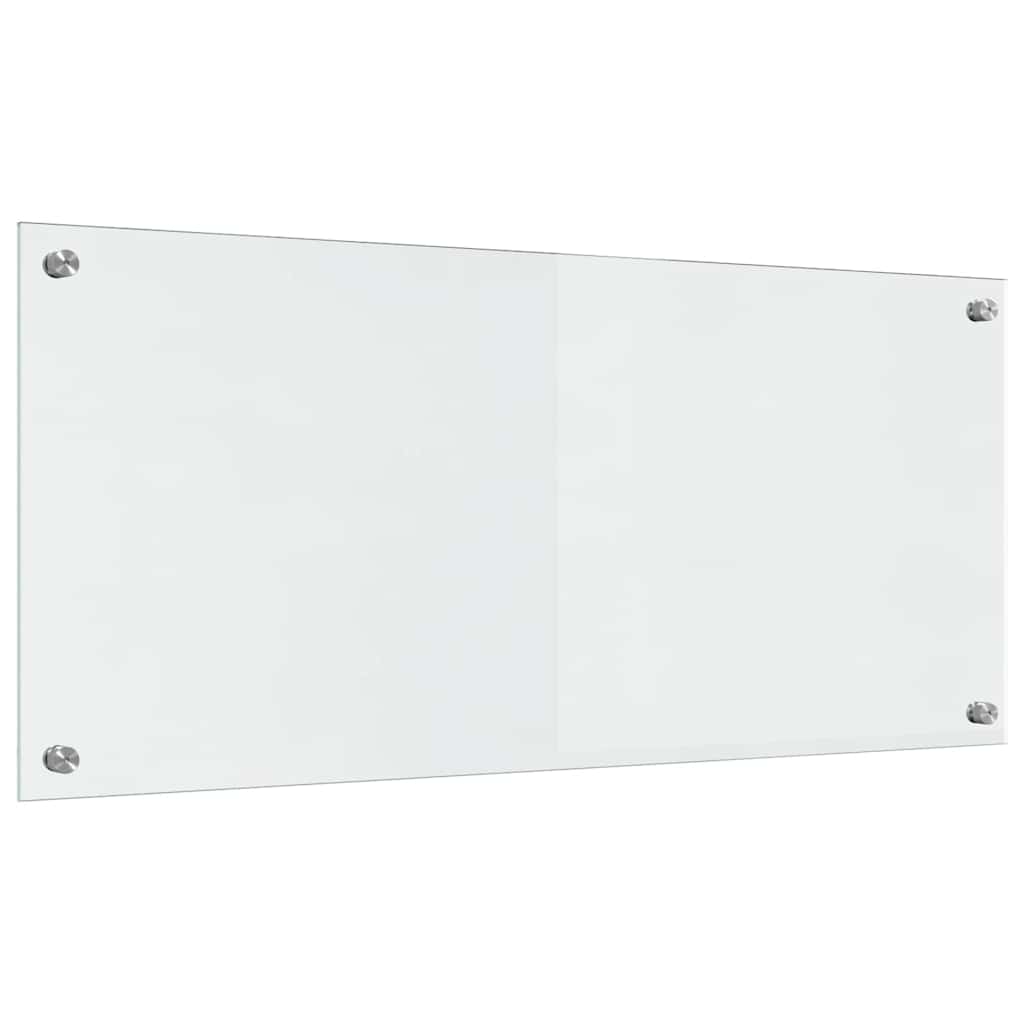 Schienale da cucina 2 pcs Trasparente 90 x 40 cm