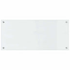 Schienale da cucina 2 pcs Trasparente 90 x 40 cm