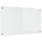 Schienale da cucina 2 pcs Trasparente 90 x 50 cm
