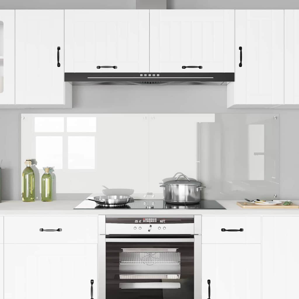 Schienale da cucina 2 pcs Trasparente 90 x 60 cm