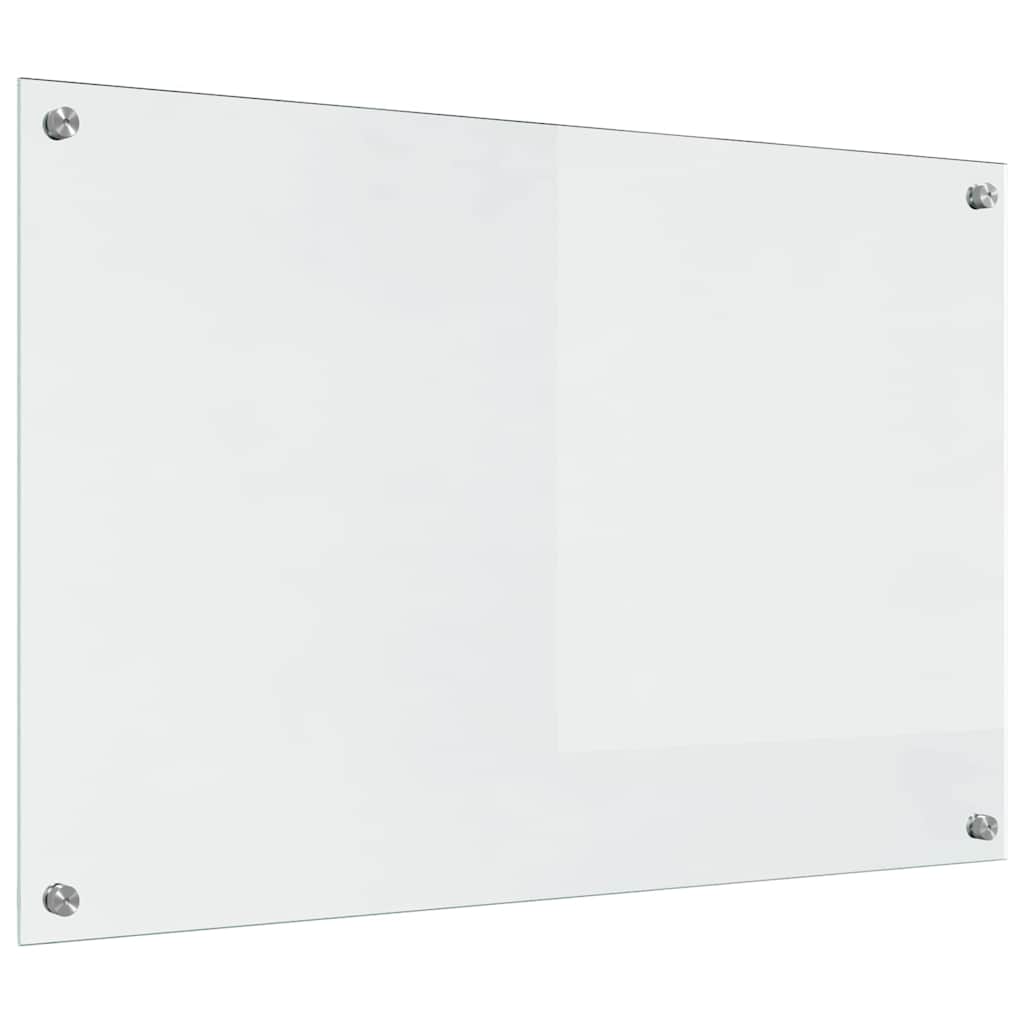 Schienale da cucina 2 pcs Trasparente 90 x 60 cm