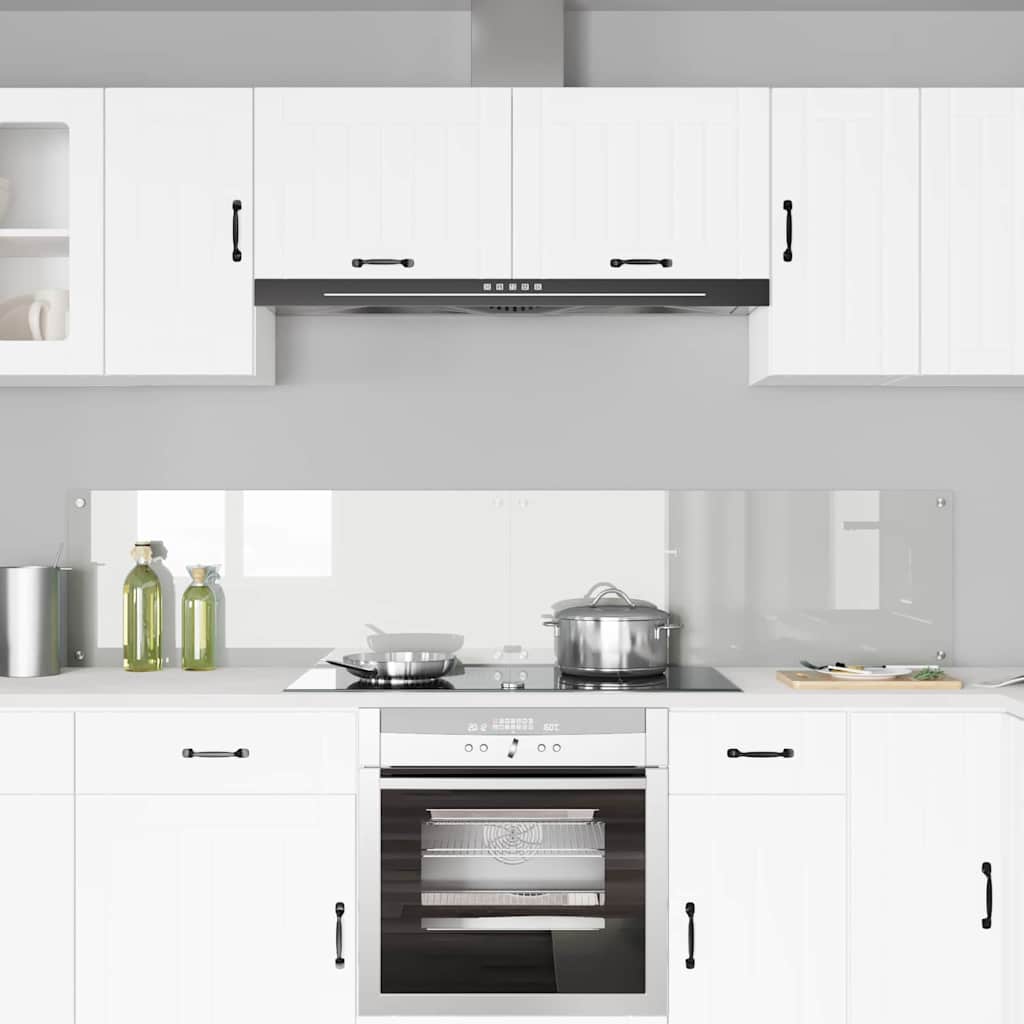 Schienale da cucina 2 pcs Trasparente 100 x 40 cm