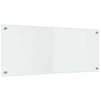 Schienale da cucina 2 pcs Trasparente 100 x 40 cm