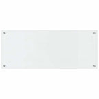 Schienale da cucina 2 pcs Trasparente 100 x 40 cm