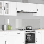 Schienale da cucina 2 pcs Trasparente 100 x 50 cm