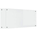 Schienale da cucina 2 pcs Trasparente 100 x 50 cm