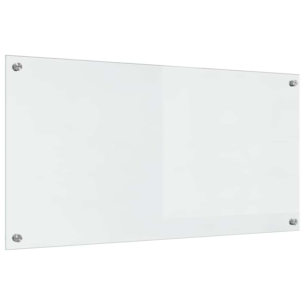 Schienale da cucina 2 pcs Trasparente 100 x 50 cm