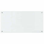 Schienale da cucina 2 pcs Trasparente 100 x 50 cm