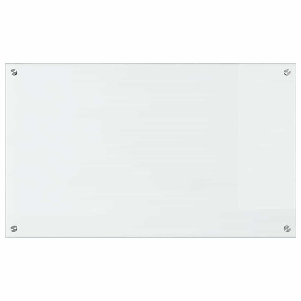 Schienale da cucina 2 pcs Trasparente 100 x 60 cm