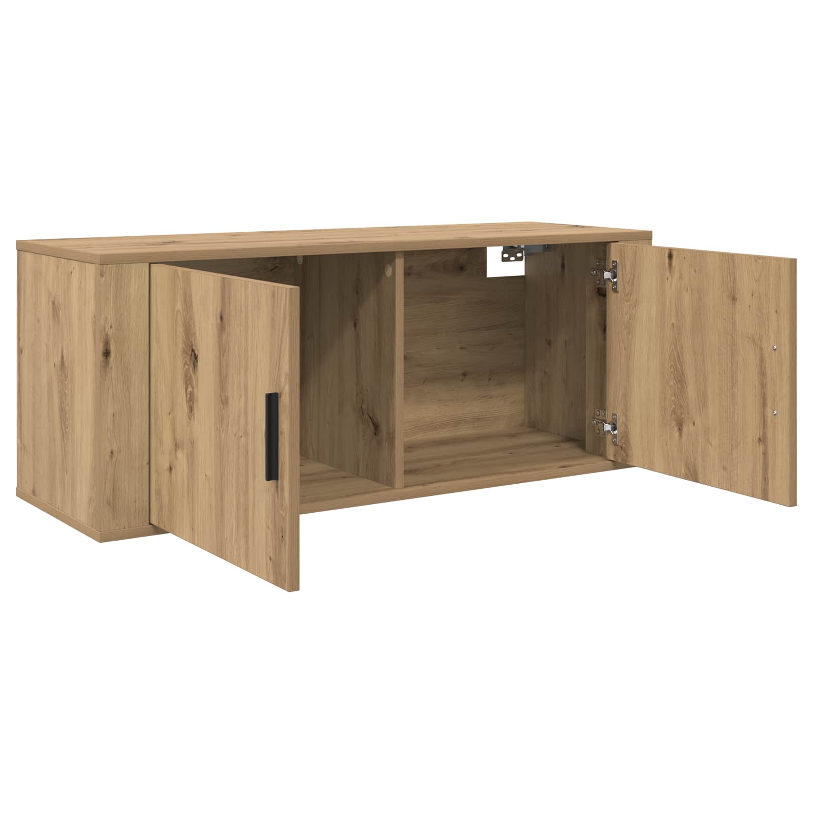 Set Mobile TV da Parete 2 pcs Rovere artigianale